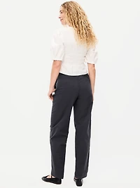 High-Waisted OGC Chino Full Length Straight Pants