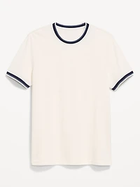 Crew-Neck Pique T-Shirt