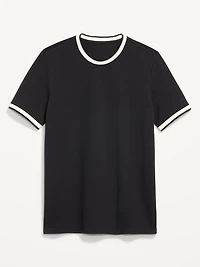 Crew-Neck Pique T-Shirt