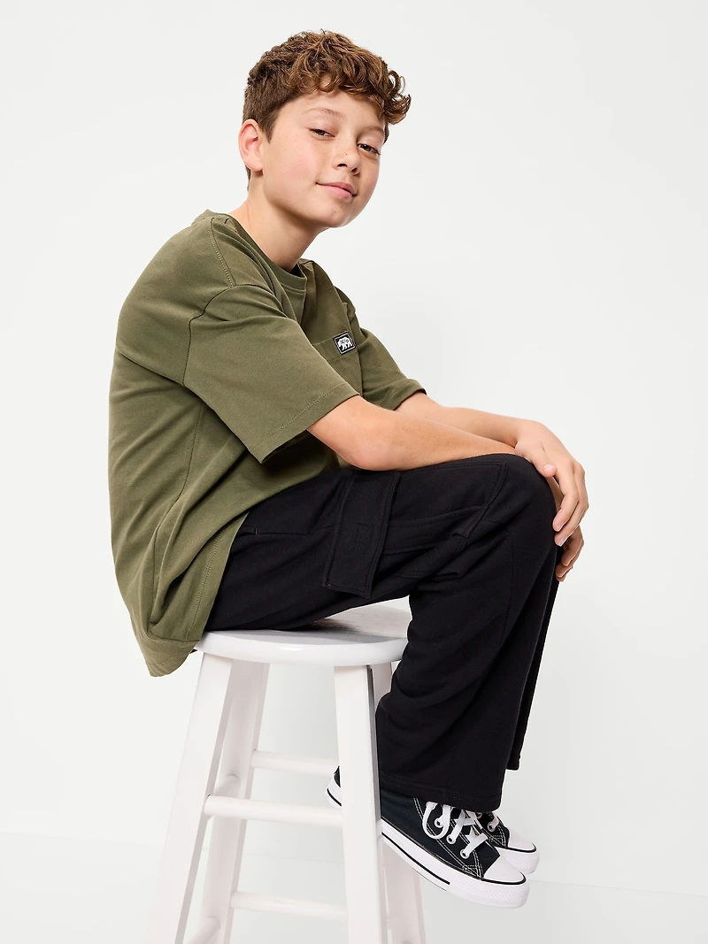 Favorite Fleece Baggy Cargo Sweatpants for Boys