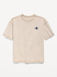Oversized Short-Sleeve Graphic T-Shirt for Boys