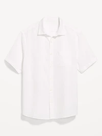 Classic Fit Everyday Linen-Blend Shirt