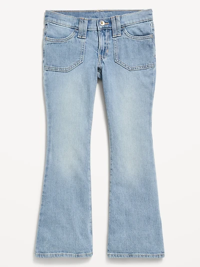 Low-Rise Flare-Leg Jeans for Girls