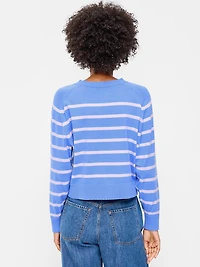 SoSoft Cropped Crew-Neck Sweater