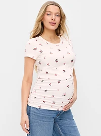 Maternity Crew Neck T-Shirt