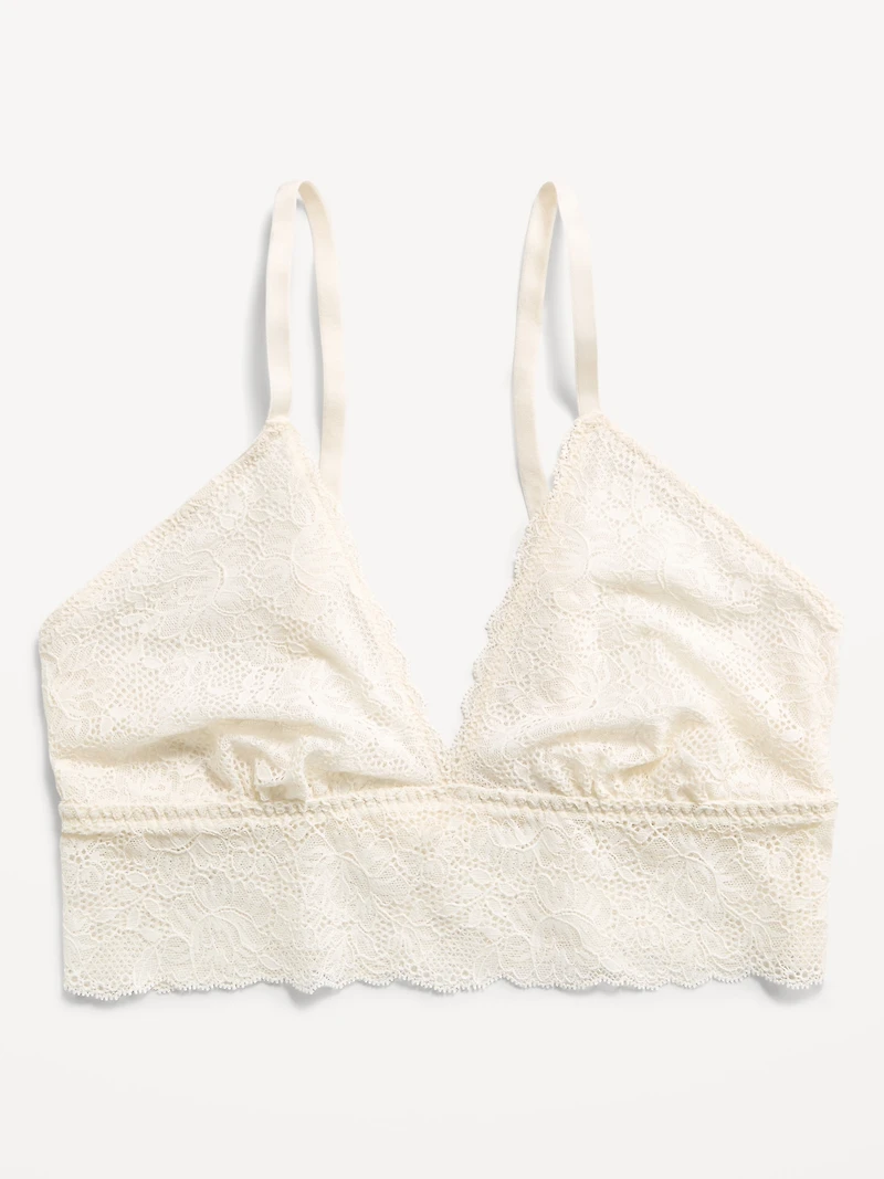 Lace Longline Bralette
