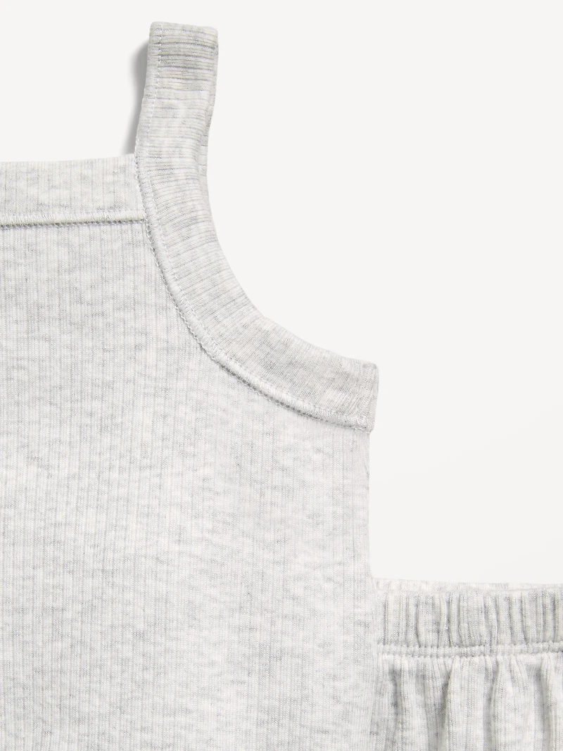 Ribbed Cami Tank and Shorts Set for Baby