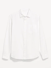 Classic Fit Linen-Blend Shirt