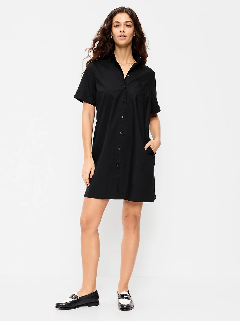 Mini Shirt Dress