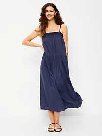 Airy Smocked Maxi Dress
