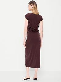 Ruched Midi Skirt