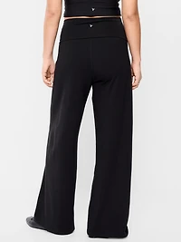 High-Waisted PowerChill Fold-Over Wide-Leg Pants