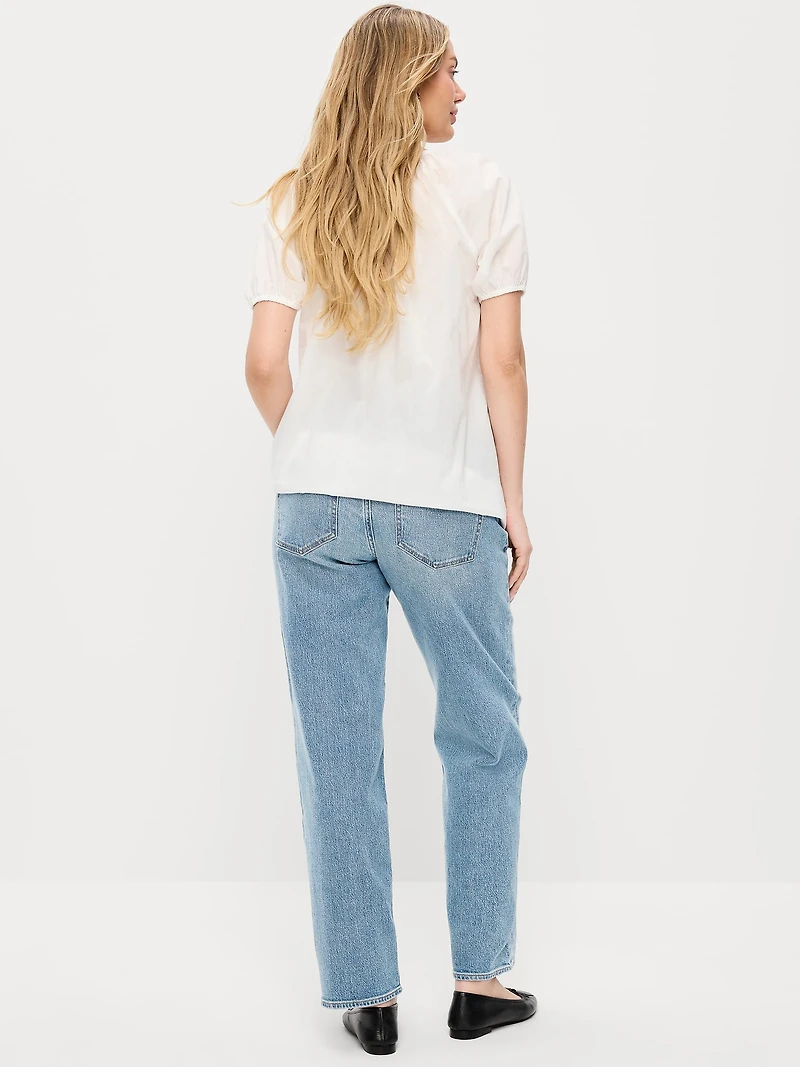 Maternity Full-Panel OG Loose Jeans