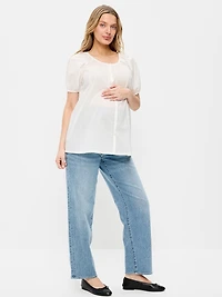 Maternity Full-Panel OG Loose Jeans