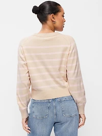 SoSoft Lite Cropped Crew-Neck Sweater