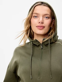 Maternity Dynamic Fleece Half-Zip Hoodie