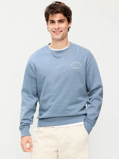 Oversized Graphic Rotation Sweatshirt
