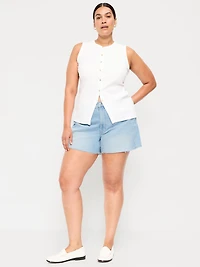 High-Waisted OG Jean Shorts - 4-inch inseam