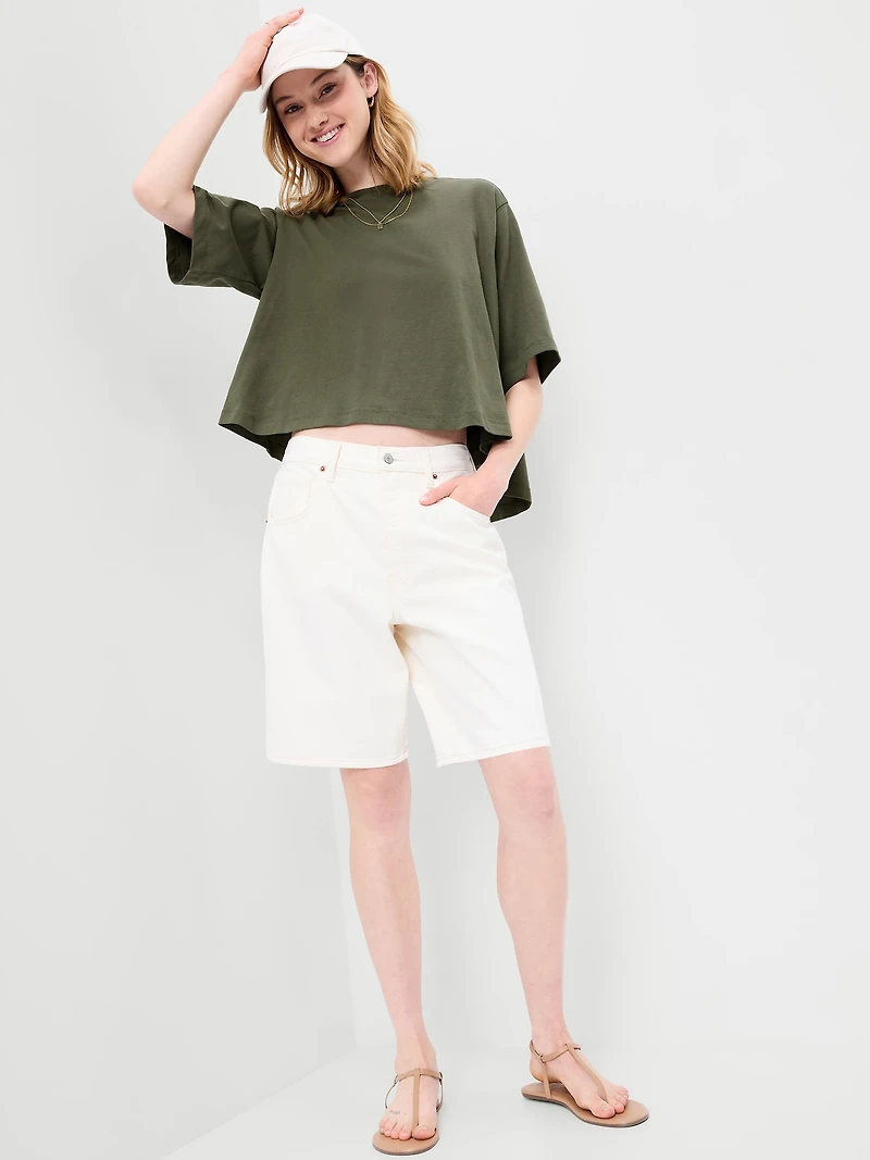Short-Sleeve Trapeze T-Shirt
