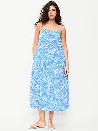 Airy Smocked Maxi Dress
