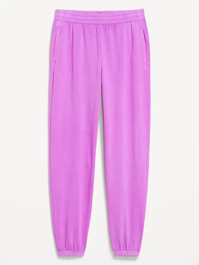 High-Waisted Fleece Jogger