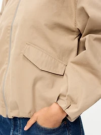 Full-Zip Harrington Jacket