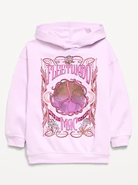 Fleetwood Mac™ Oversized Graphic Tunic Hoodie for Girls