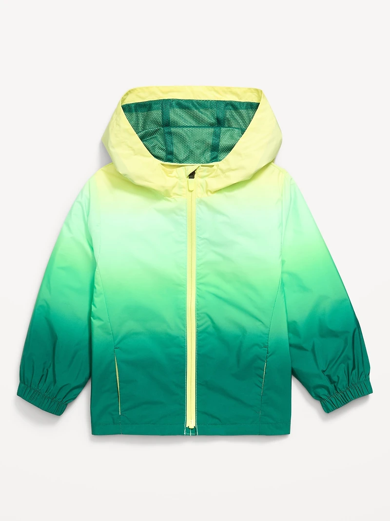 Water-Resistant Hooded Jacket for Toddler Boys