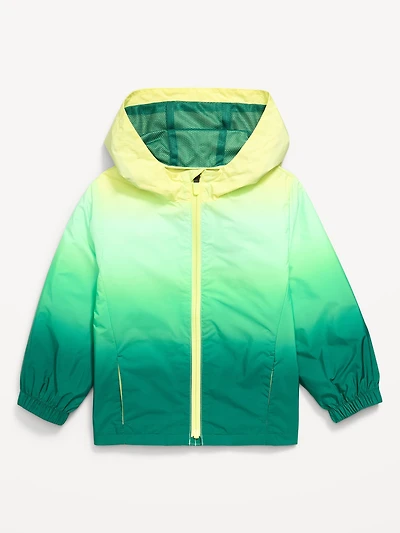 Water-Resistant Hooded Jacket for Toddler Boys