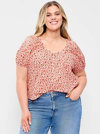 Airy Button-Down Top