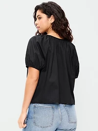 Airy Button-Down Top
