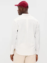 Classic Fit Linen-Blend Shirt