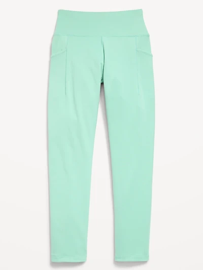 High-Waisted StudioSmooth 7/8 Leggings for Girls