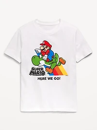 Super Mario™ Gender-Neutral Graphic T-Shirt for Kids