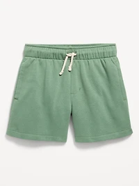 Above Knee Fleece Jogger Shorts for Boys