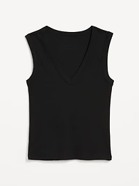 Snug Crop V-Neck Tank Top