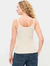 Rib-Knit Cami Tank Top