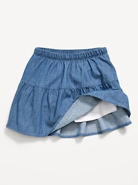 Jean Skort for Toddler Girls