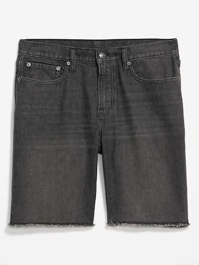 Slim Built-In Flex Jean Shorts- 9-inch inseam