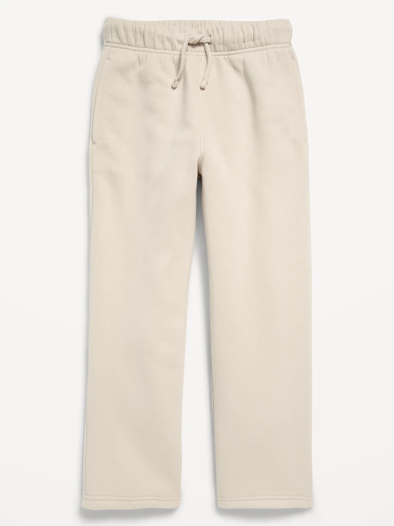 Straight Fleece Sweatpants for Boys