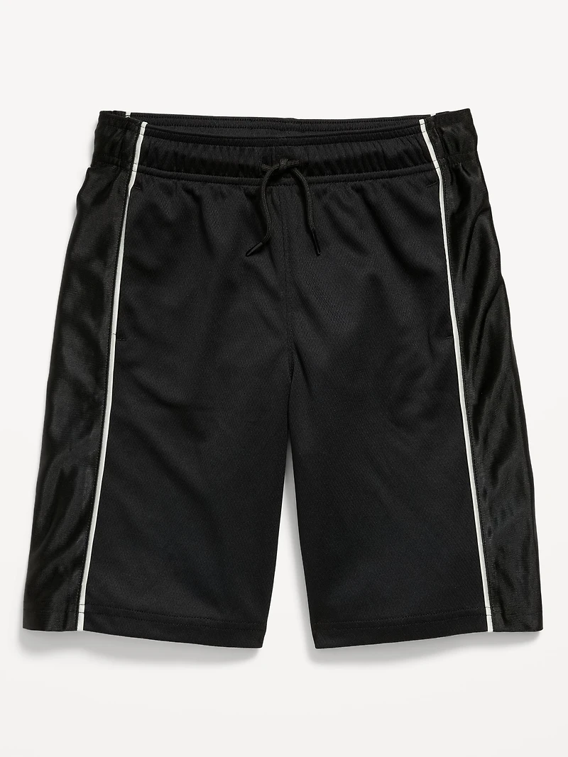 Below Knee Baggy Mesh Basketball Shorts for Boys