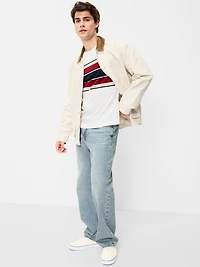 Crew-Neck Striped T-Shirt