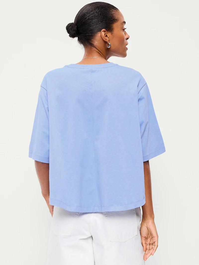 Short-Sleeve Trapeze T-Shirt