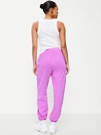 High-Waisted Fleece Jogger