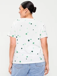 EveryWear Crew-Neck Printed T-Shirt