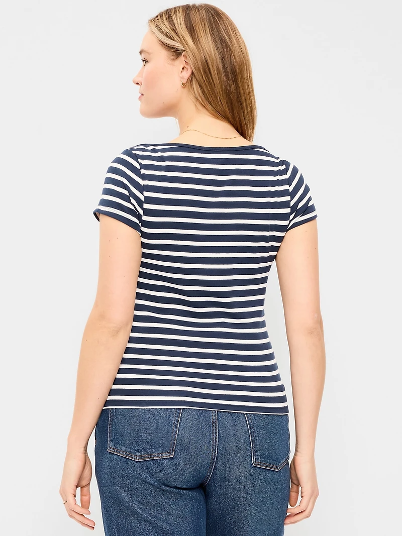 Snug Boat-Neck T-Shirt