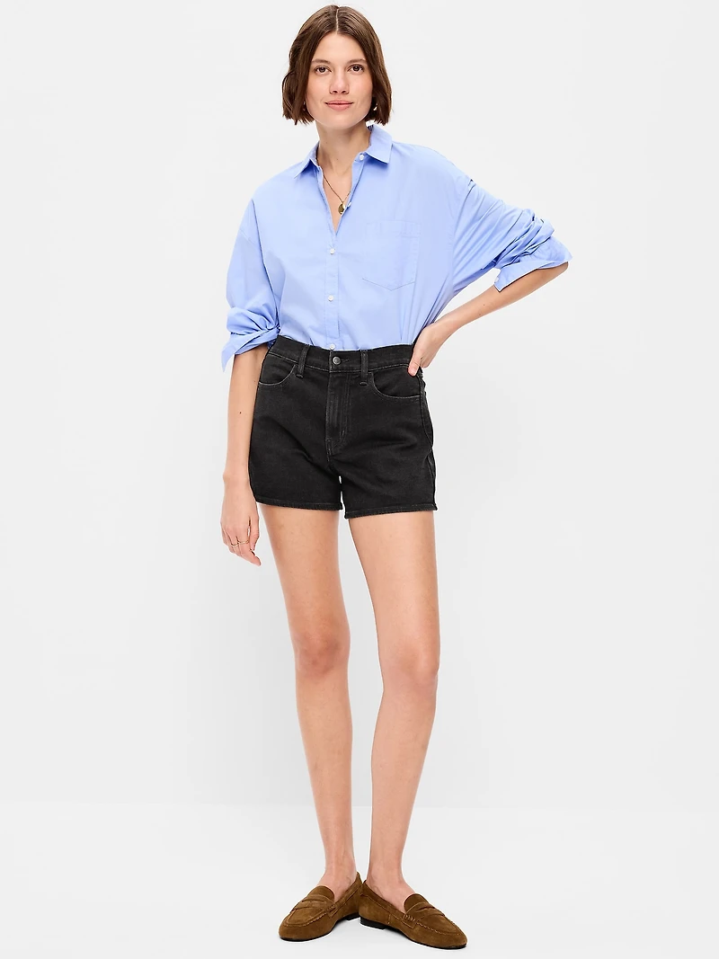 High-Waisted Wow Jean Shorts - 4-inch inseam
