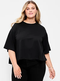 Short-Sleeve Trapeze T-Shirt