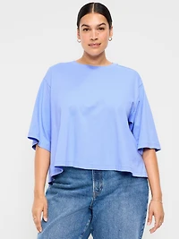 Short-Sleeve Trapeze T-Shirt