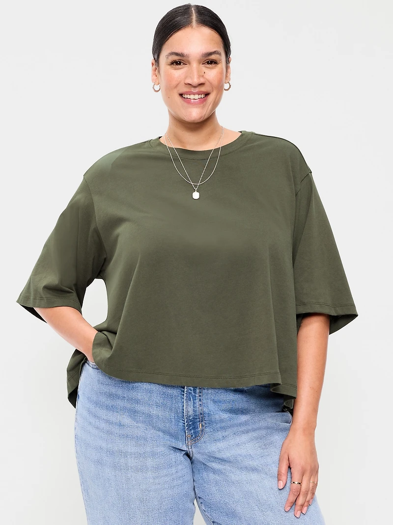 Short-Sleeve Trapeze T-Shirt